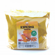 Куркума SAHRA молотая, высший сорт, в пакете-спайке 500гр Куркума SAHRA молотая, высший сорт, в пакете-спайке 500гр